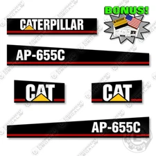 Fits Caterpillar AP-655C Decal Kit Asphalt Paver - 7 YEAR OUTDOOR 3M VINYL!