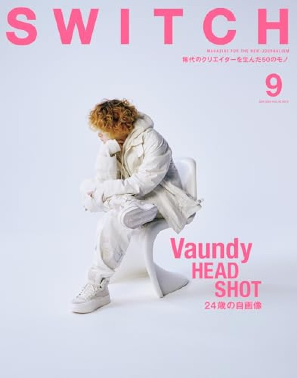 SWITCH Vol.42 No.9 September 2024 Magazine Japan Vaundy Japanese Musician