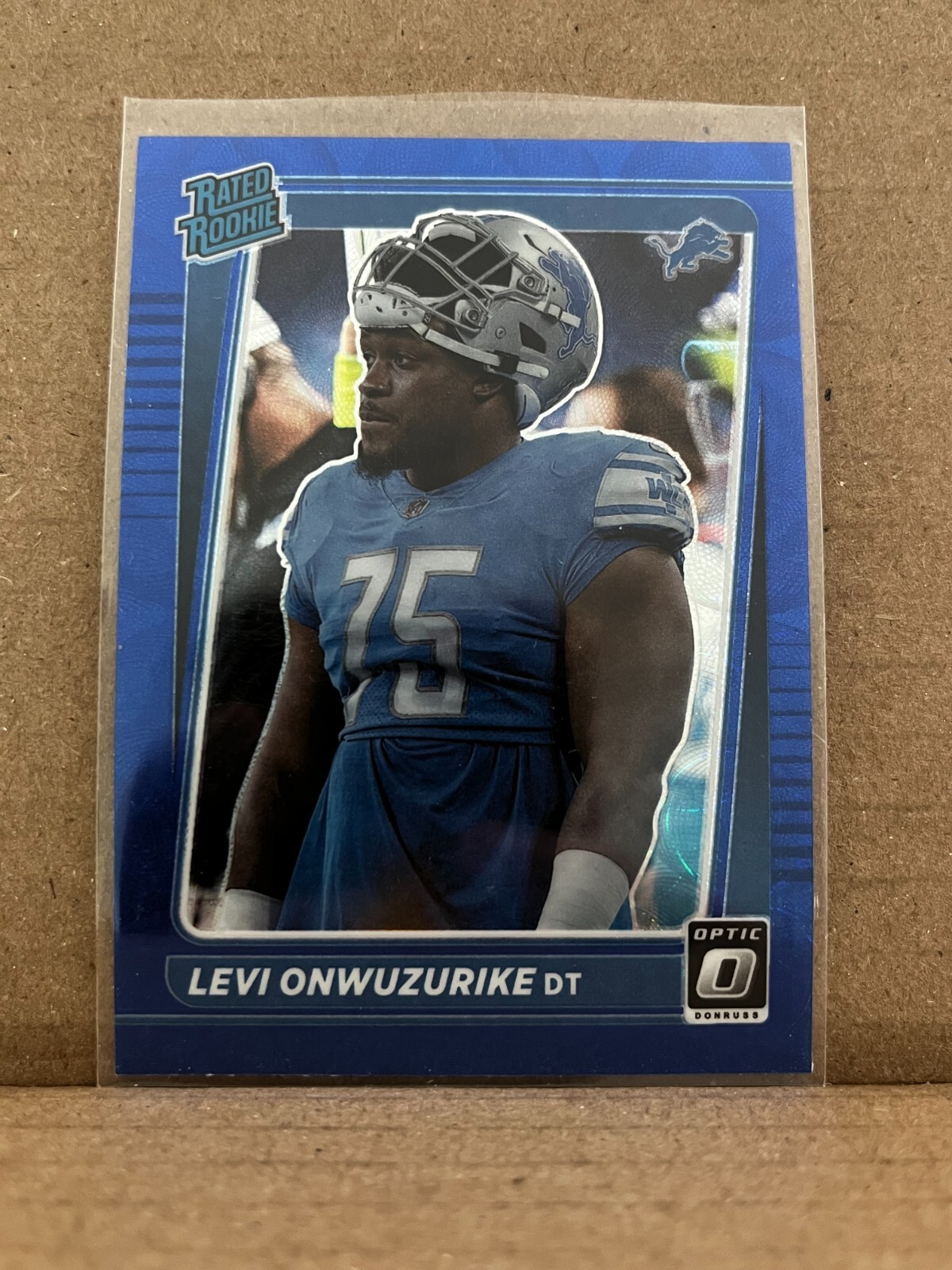 Levi Onwuzurike Panini Donruss Optic #270 Blue