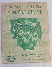 Hasting Manufacturing Service Tips for the Automotive Mechanic Litho Form H-404