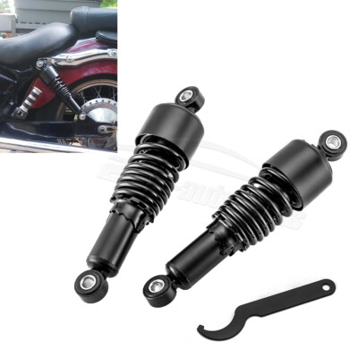 Dual Shock Harley Davidson Dyna Low Rider FXDL 14-17 Black Anodising