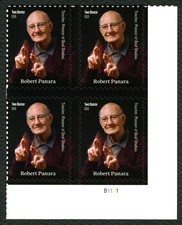 #5191 Robert Panara, Plate Block [B1111 LR] Mint **ANY 5=FREE SHIPPING**