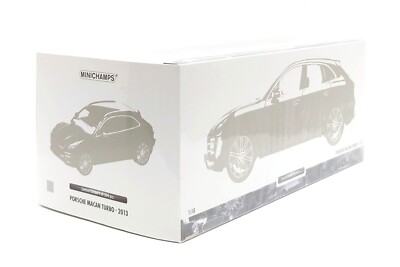 Minichamps 1:18 Porsche Macan Turbo in Rhodium Silver Metallic | eBay