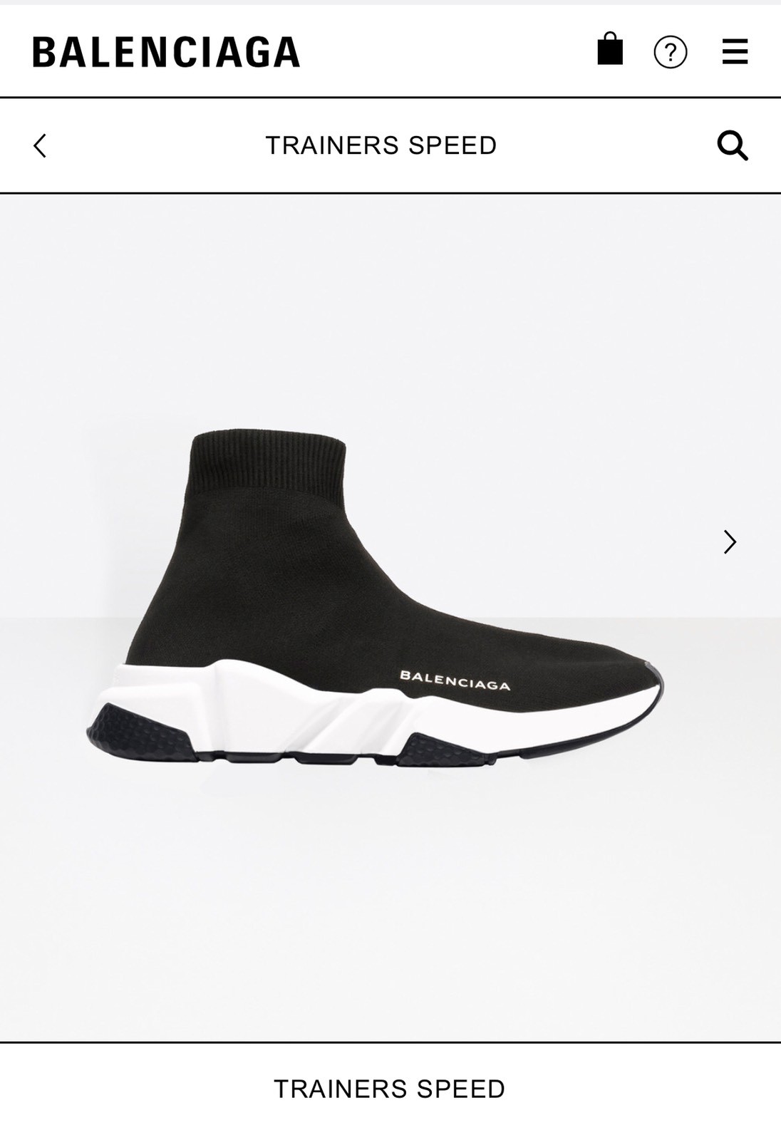 balenciaga speed trainer 35