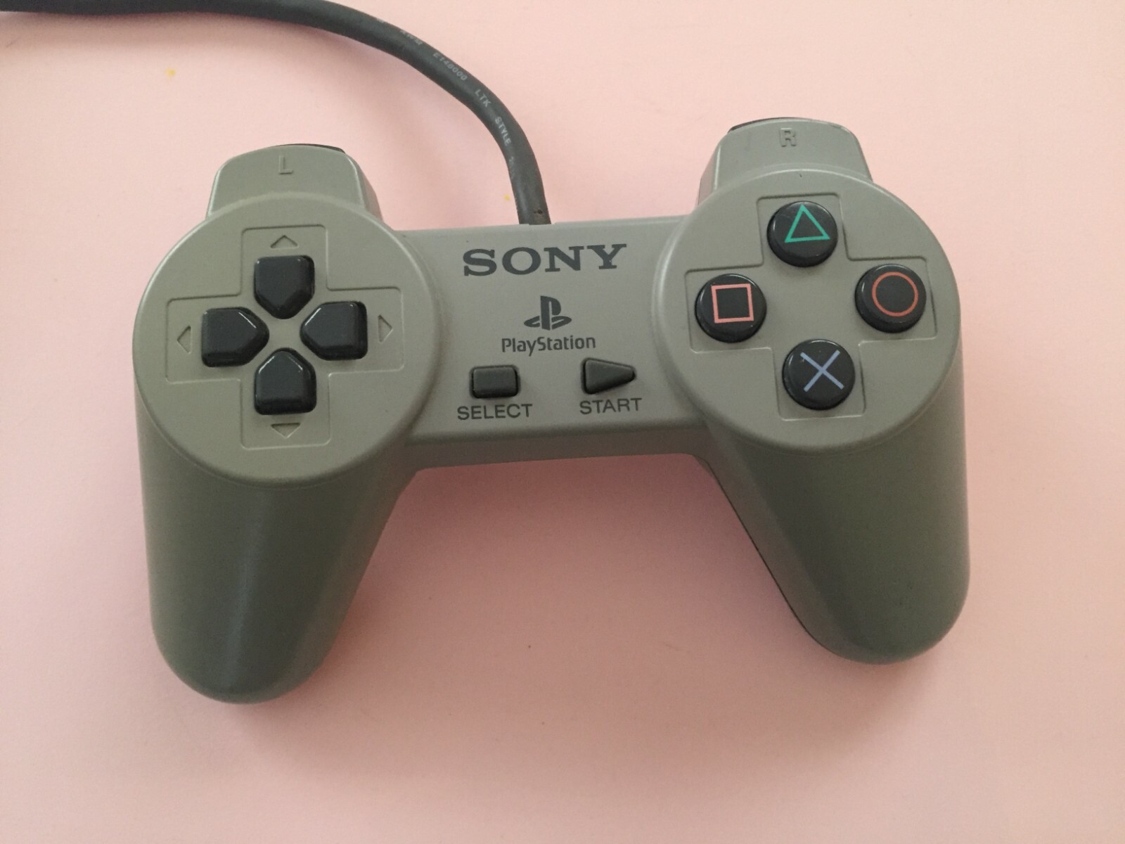 manette officielle grise Playstation 1 PS1 sony sans joystick SCPH-1080