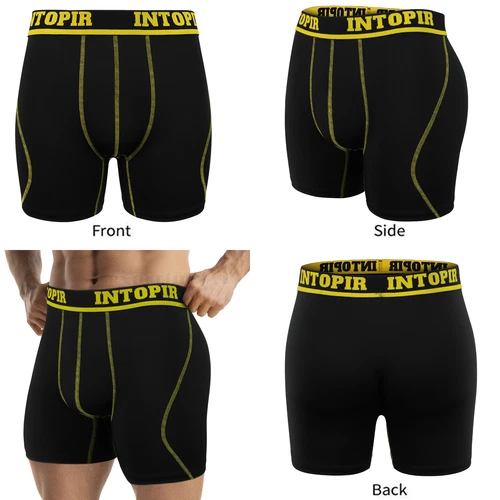 Confezione 5 Boxer Uomo Slip Sportivo Sportivo Intimo Comodi Freschi Asciugatura Rapida Tronchetti - Foto 9 di 18