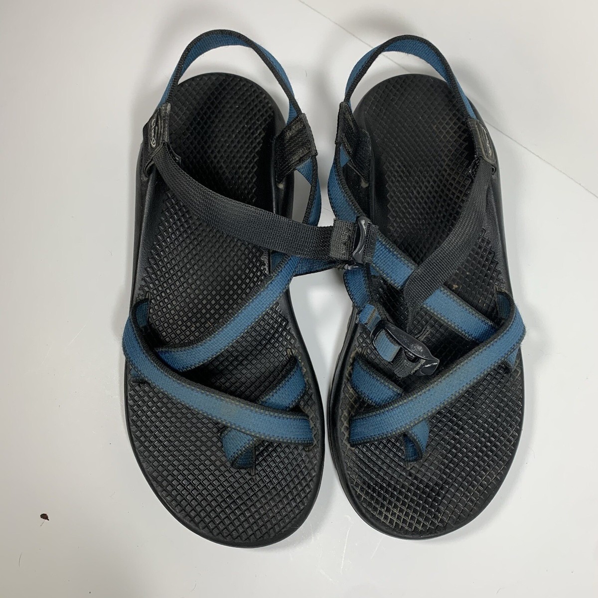 Vintage CHACO Z/2 Vibram Unaweep Hiking Sandals Men\'s Size 11 Made in Colorado Chaco Sandals Men Z2 Unaweep in Black Size 11 — Cabaline main image 2