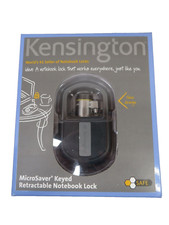 Kensington Micro Saver Keyed Retractable Notebook Lock K64538US New Sealed