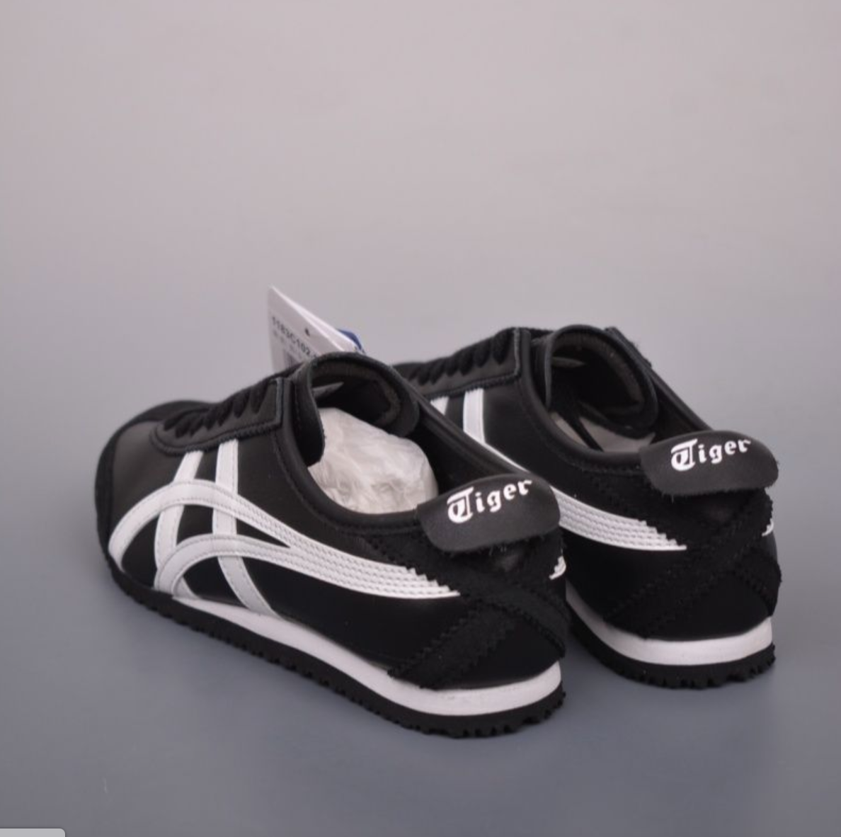Authentic Onitsuka Tiger MEXICO 66 BLACK WHITE Unisex | Japan