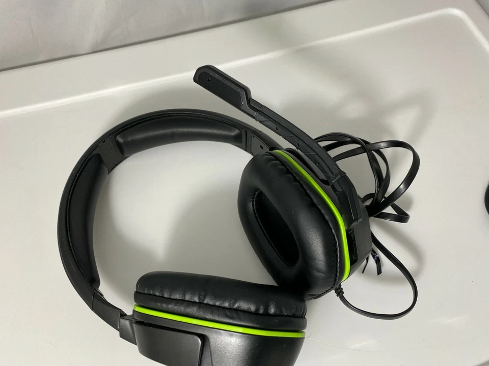 Auriculares Afterglow Auriculares LVL 3 con cable LVL3 para Xbox One Negro Verde GENUINOS Foto 2 de 4