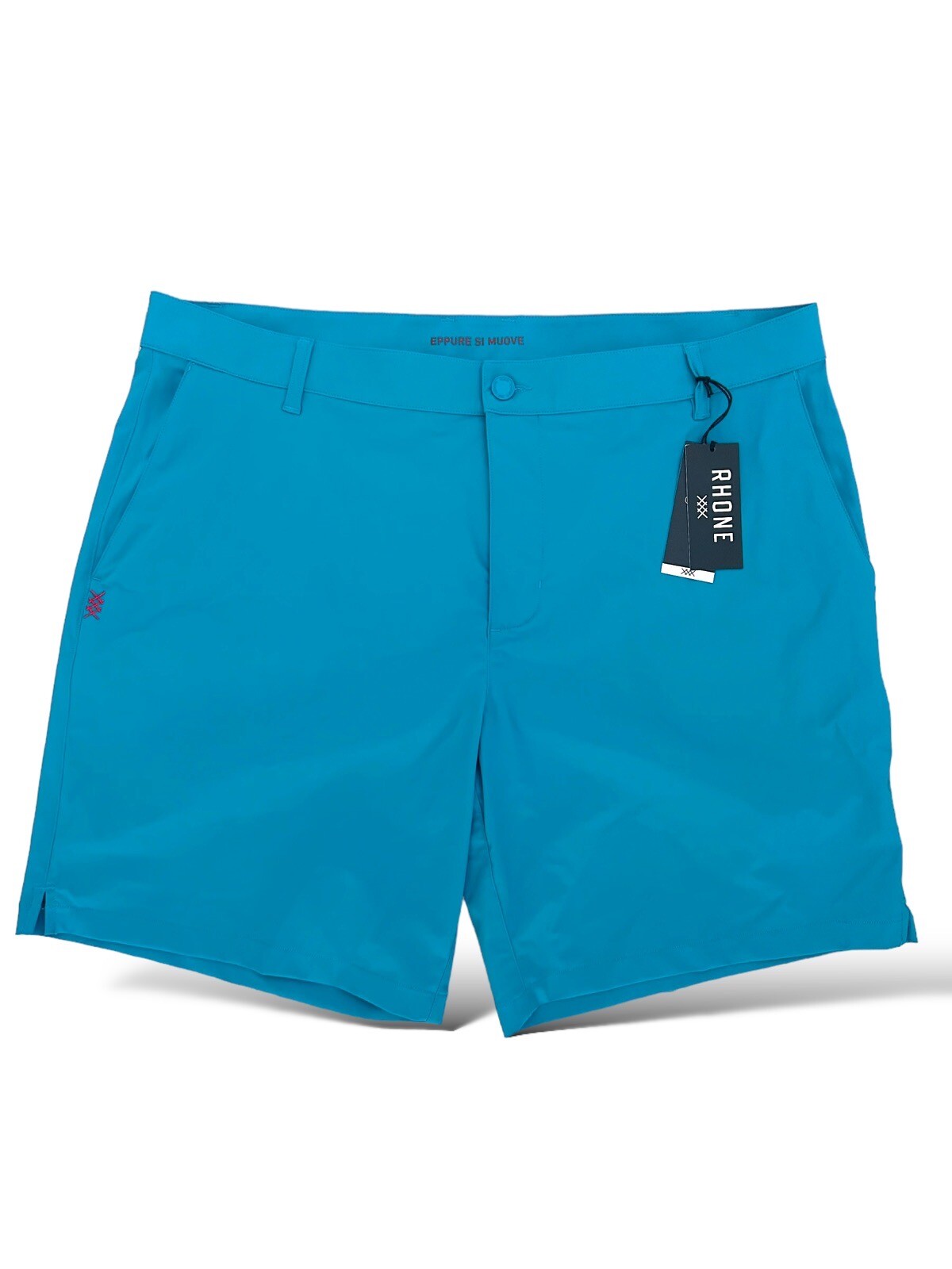 Шорты NWT RHONE мужские 38 Бирюзово-зеленые 8 Resort Short Performance Stretch