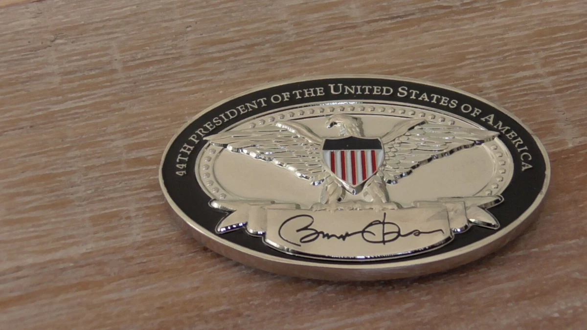 奥巴马纪念币| eBay