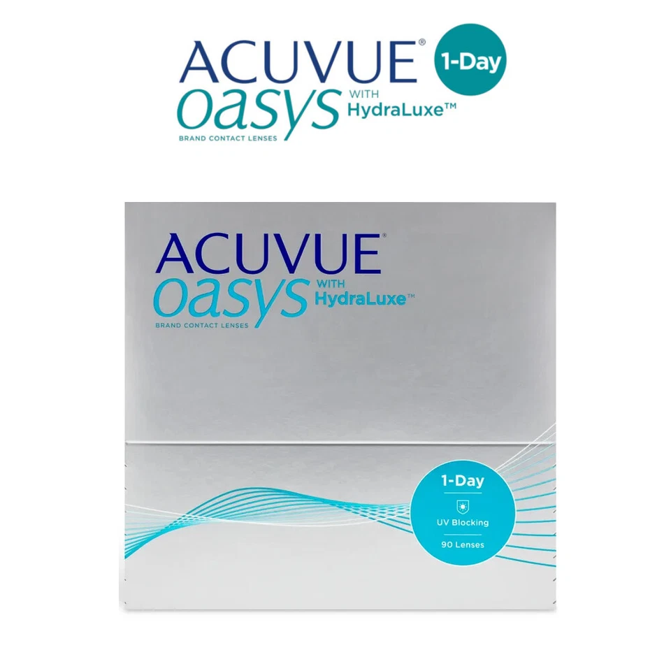 BC 9,0 Acuvue Oasys 1-Day 30er, 90er, 180 (2x90) Box viele Varianten - Bild 3 von 4