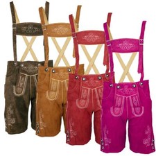 Kinder  Mädchen Trachten Lederhose Antonia p...