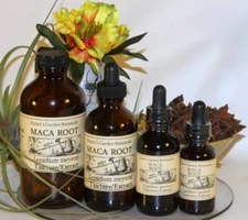 MACA ROOT Extract Adapt Balance Hormones Potent ~ Organic Folk Remedy Tincture ~