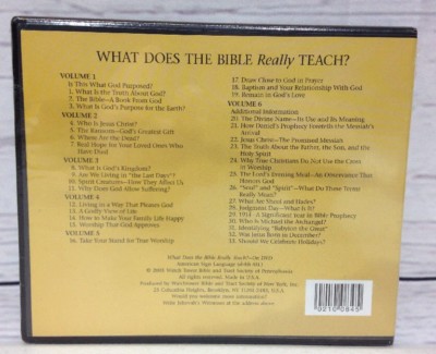 What Does the Bible Really Teach? American Sign Language Edition 6