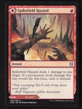 Spikefield Hazard Zendikar Rising #166 LP Magic the Gathering