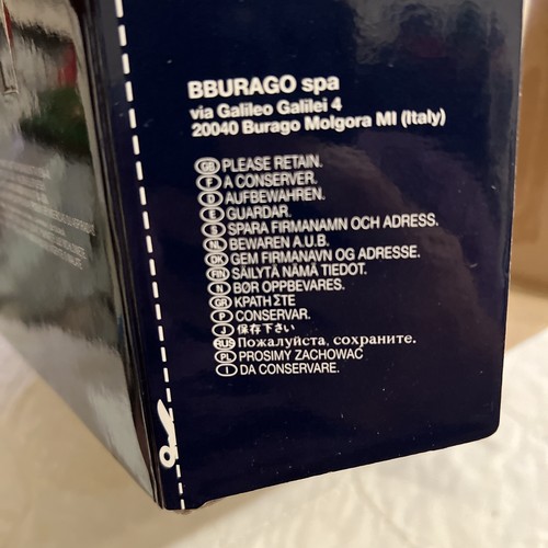 Burago 1:16 Diecast Special Collection Blue 1971 Alpine Renault A110 1600S NIB - Picture 6 of 10