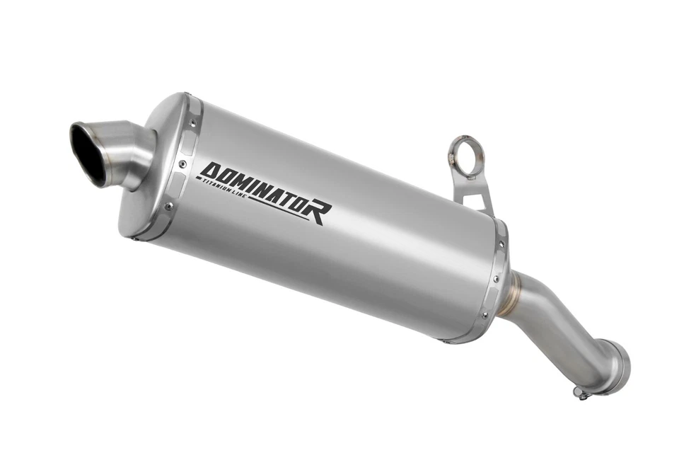 Silenciador de escape Titanium P7 Dominator se adapta a BMW R1200GS Adventure 2013-2018 Foto 2 de 4