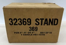 NEW T-Handle Hex Keys Stand Set of 10 *For 3"-6" or 9" No Keys Included (AT)