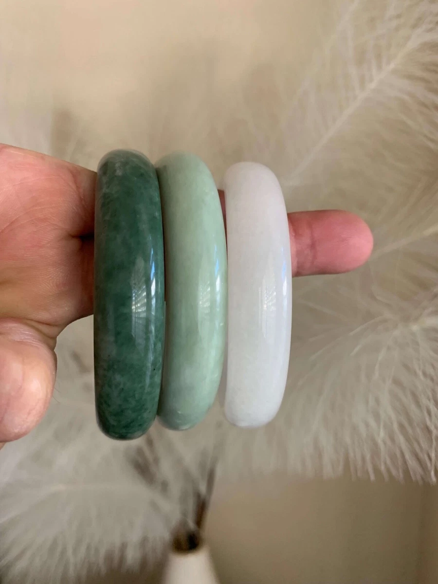 Real jade bangle bracelets sale