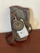 LEGACY - a Picnic Time brand Waxed Canvas Wine Tote, Insulated Growler and Bo...