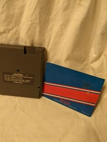 Juego Nintendo NES Ice Hockey Y Manuel Sin Caja Probado Funciona