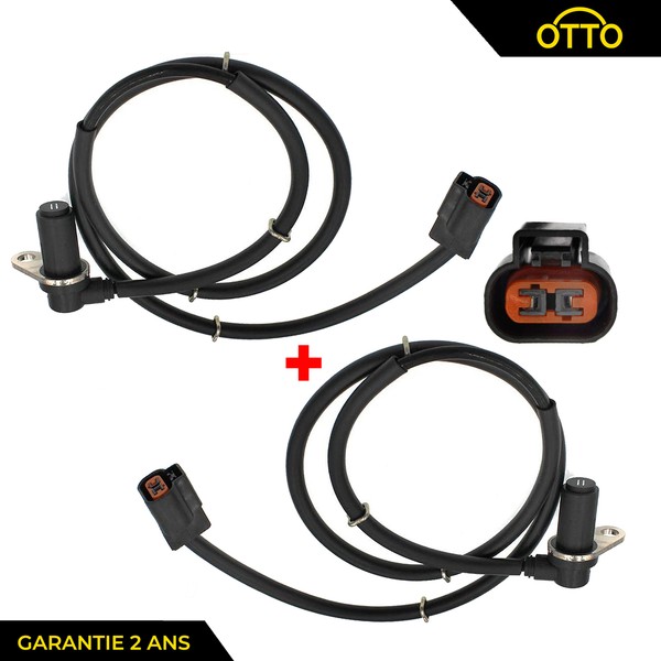 Abs-Sensor Vorne Rechts Links FüR Mitsubishi Pajero III - MR569411 MR569412-image