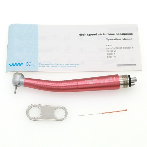 US COXO Dental High Speed Handstück Luftturbine Anti-Rückzug 4 Loch bunt - Bild 29 von 69