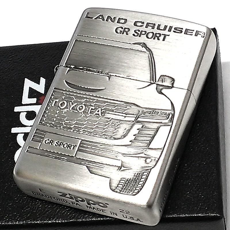 【ご予約品】 GR Cruiser Land Toyota Zippo Sport Sculpture Etching Silver その他