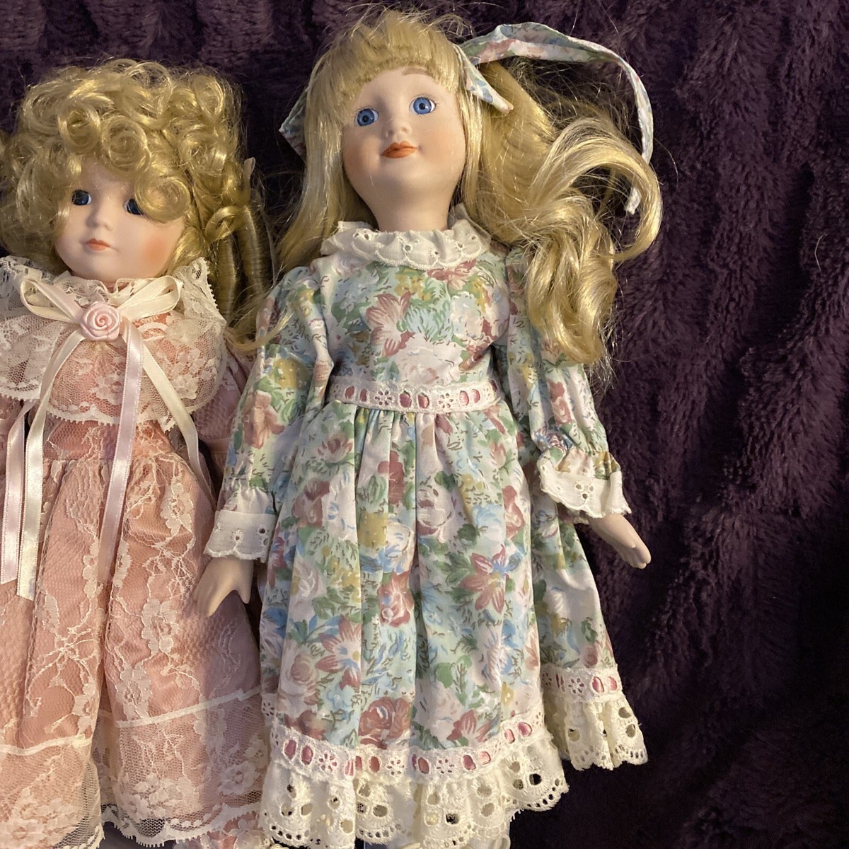 その他 porcelain doll A Connoisseur Collection Porcelain Doll Handpainted By
