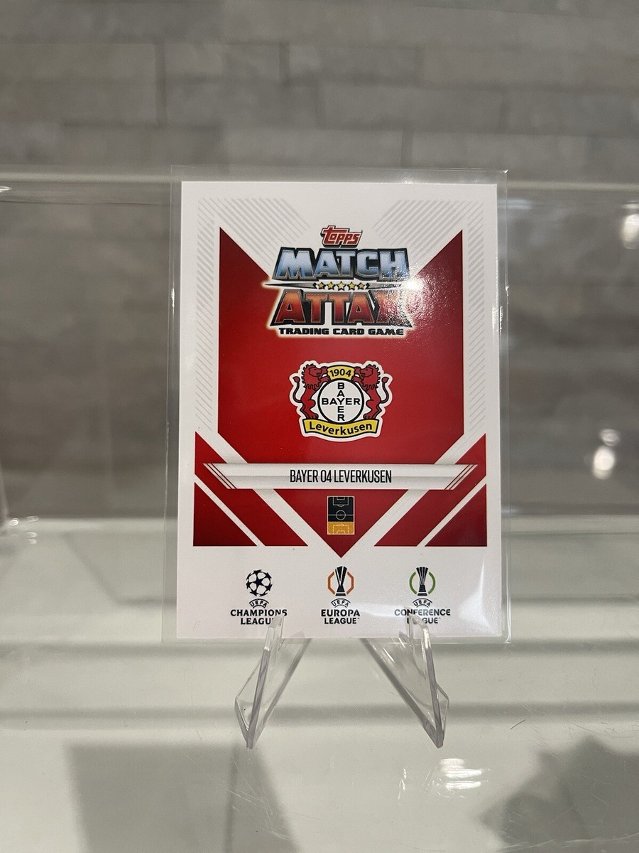 Jeremie Frimpong Leverkusen Signature Style Foil Match Attax 2024