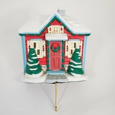 Hallmark Christmas Stocking Hanger Holiday House Light Missing
