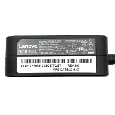 Genuine Lenovo ADLX65CLGU2A AC/DC Power Supply Wall Adapter Genuine Lenovo ADLX65CLGU2A AC/DC Power Supply Wall Adapter