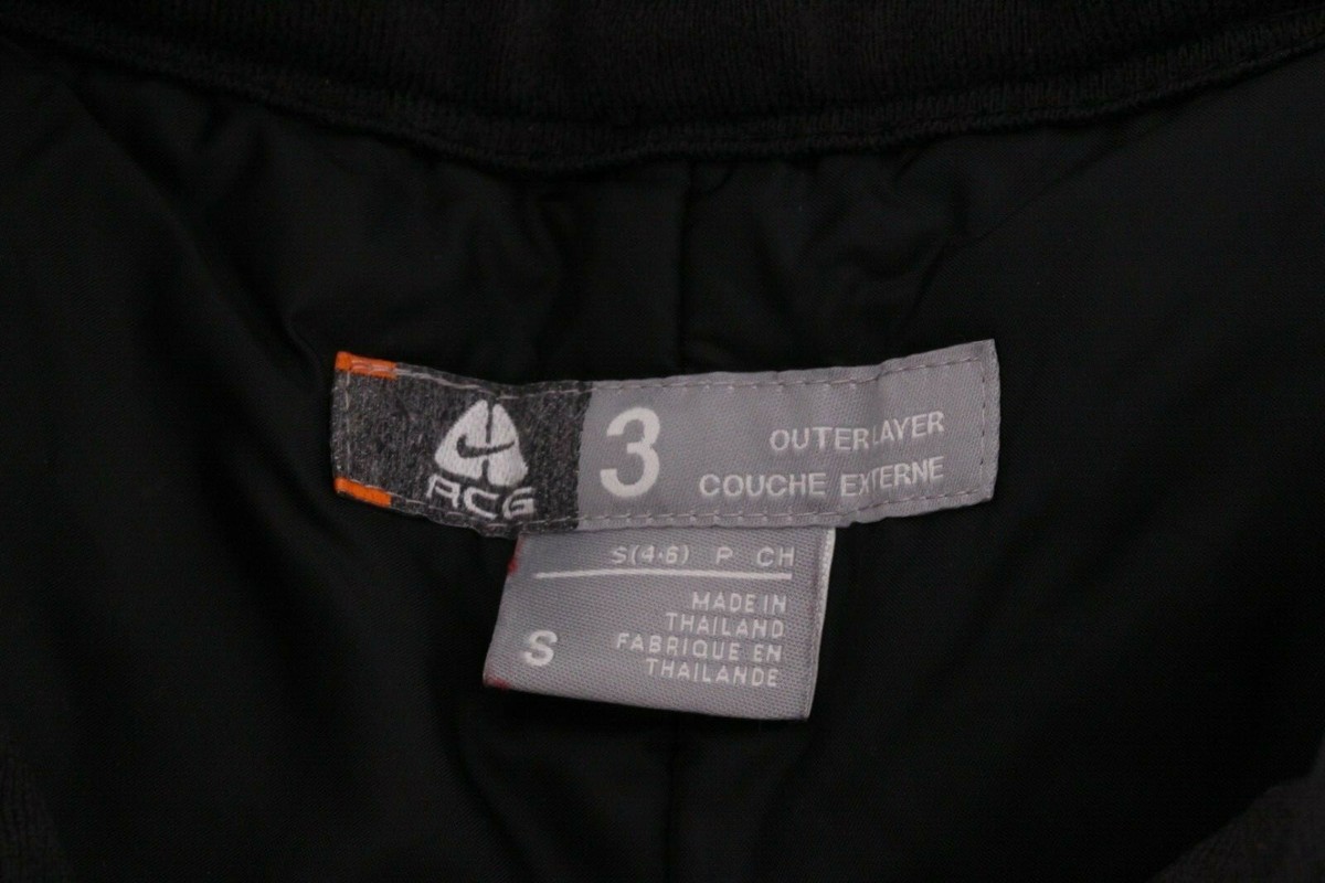 Nike ACG 3 Outer Layer Adjustable Black Snowboard Snow Ski Pants