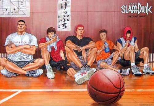 Unopened Slam Dunk Extra Large Poster Anime from Japan