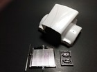 AMT Kenworth W-925 Tractor 1/25 Hood chrome grill headlight surrounds big rig