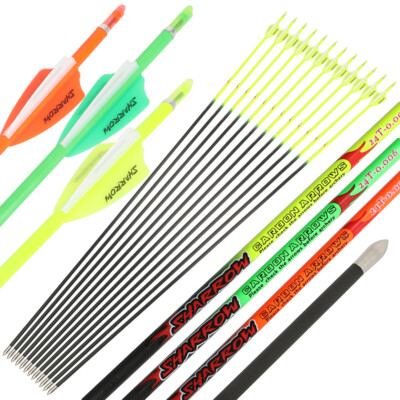 32'' Pure Carbonpfeile SP400-1000 Bogenpfeile 4,2mm Compound Recurve Bogen Jagd