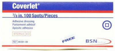Beiersdorf Coverlet Fabric Hospital Grade Elastic Bandage 0.85 Inch Round 100 ct