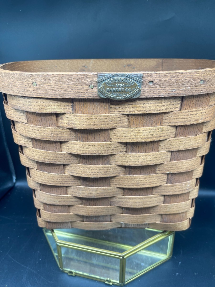 VINTAGE PETERBORO BASKET CO. MADE IN USA 9.5