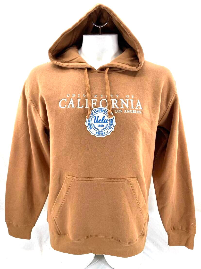 NEW UCLA Bruins Gear For Sports LS Camel Brown Hoodie