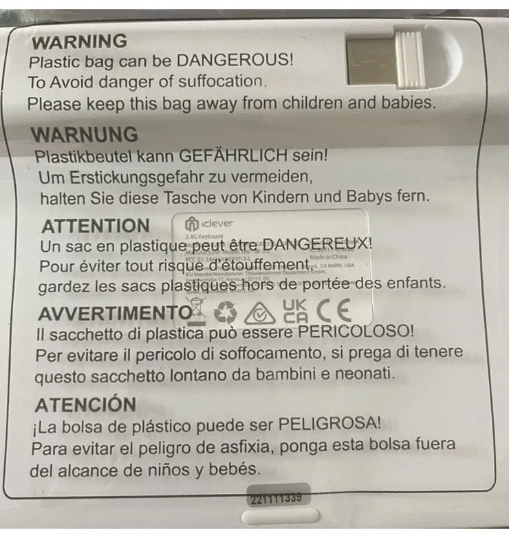 Wireless Keyboard, 2.4G Ultra Slim Rechargeable with  Keypad silver-Grey - Image 3 of 4