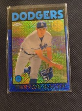 2021 Topps Series 2 Trevor Bauer 1986 Silver Pack Blue Mojo Refractor /150