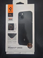 Spigen - Core Armor Magfit MagSafe Case for iPhone 15 Plus/14 Plus - Black