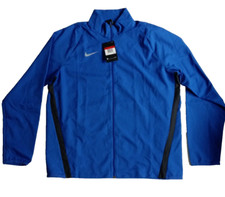 MEN'S Nike Dry Dri Fit BLUE Full Zip Training Jacket Size AJ3372-466 SZ LARGE