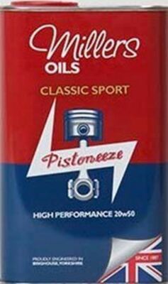 Classic Sport High Performance 20W50 Pistoneeze - Fully Synthetic