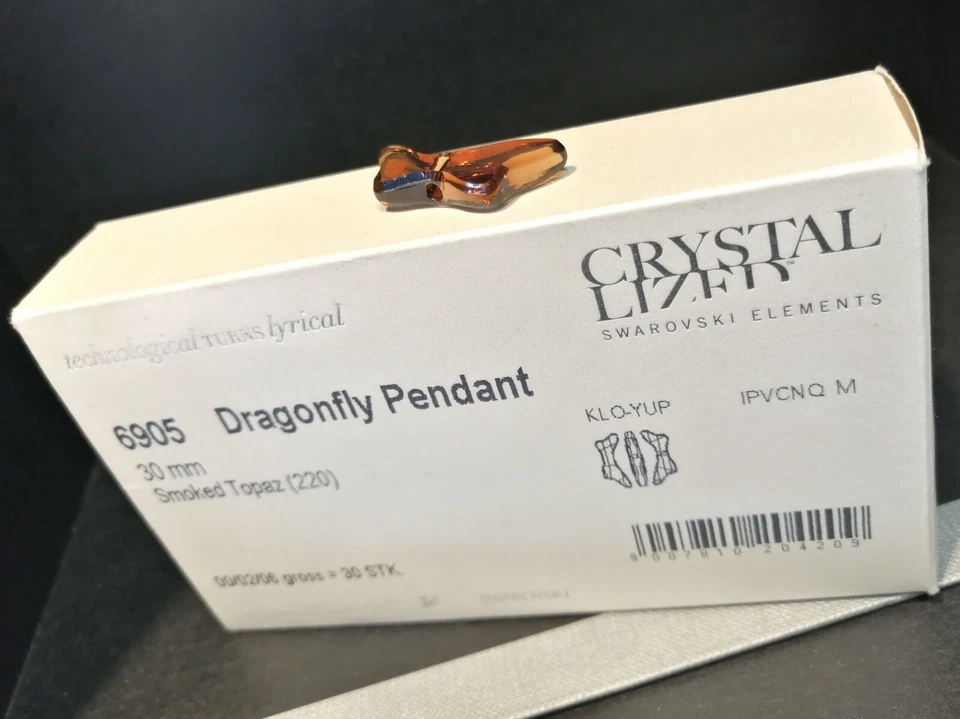 Bottone gioiello strass Swarovski Elements - Immagine 4 di 4