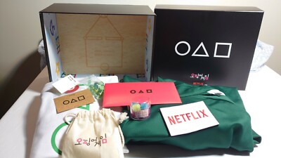 OFFICIAL NETFLIX Squid Game Promo Goods Track Suit Set | eBay