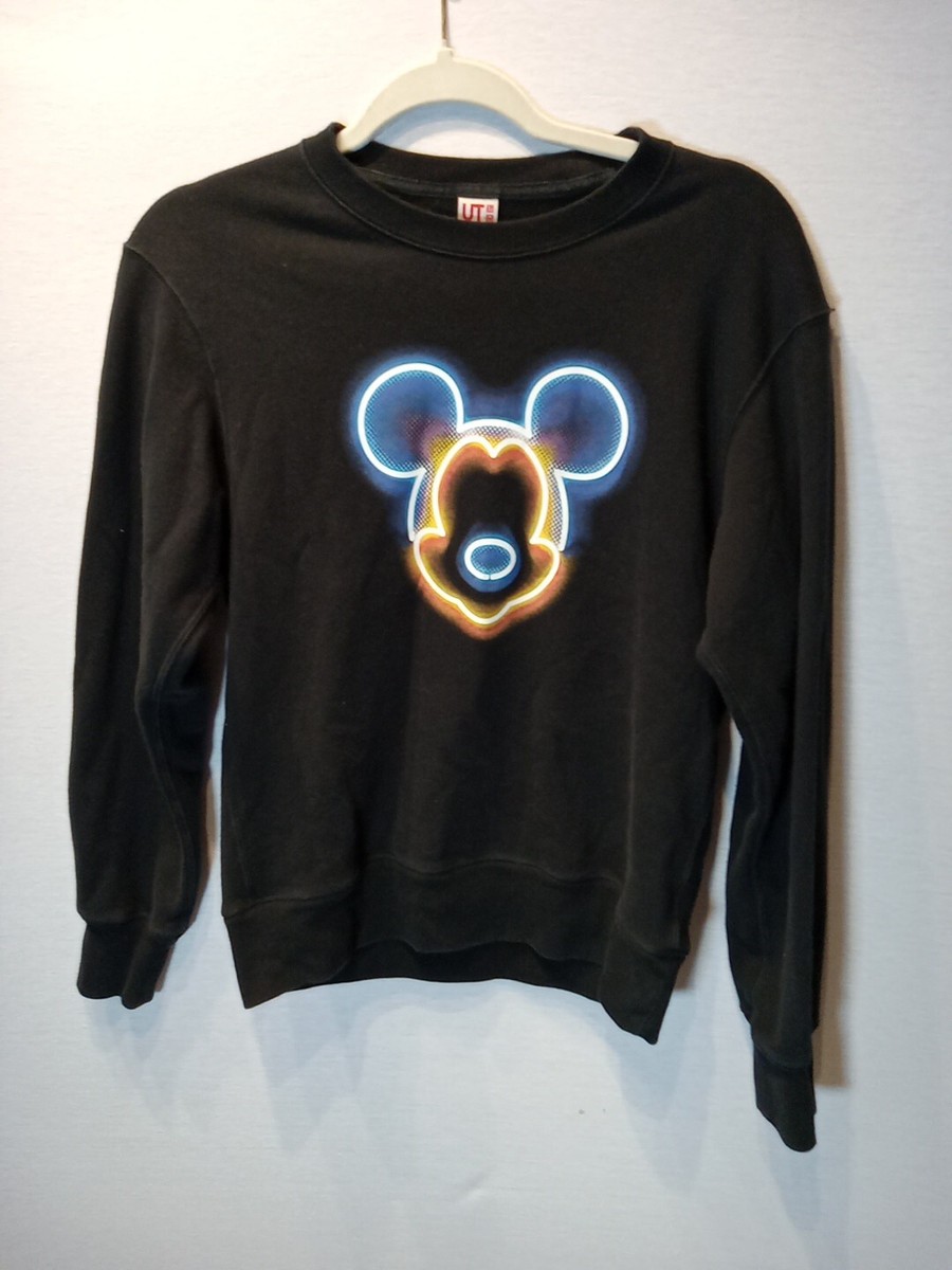 Uniqlo UT Disney Neon Mickey Sweater Women's XS | eBay