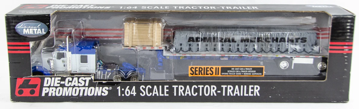 Diecast Promotions 1:64 Admiral Merchants Tractor Trailer Model